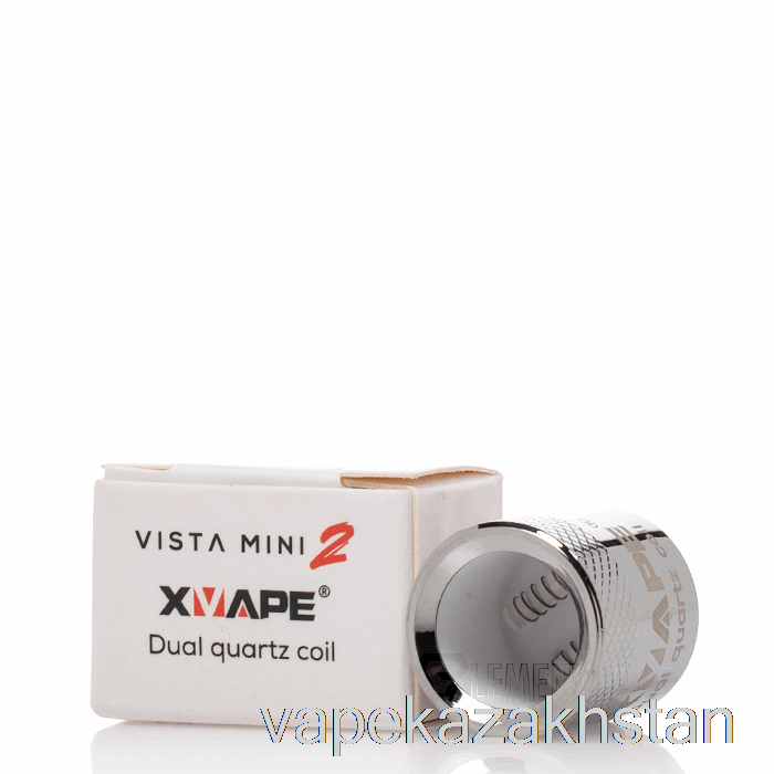 Vape Smoke XVape Vista Mini 2 Replacement Coils Dual Quartz Heating Atomizer